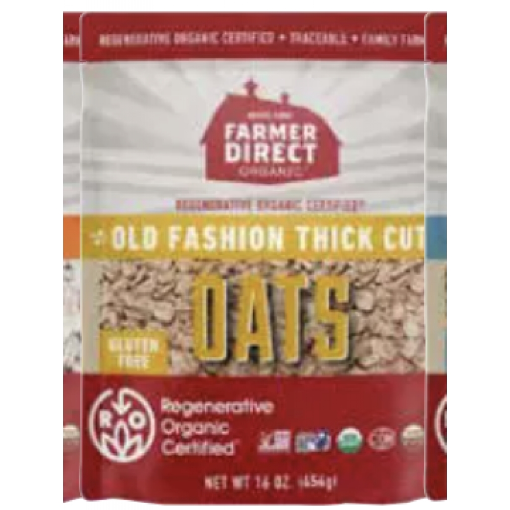 Organic Old Fashioned Rolled Oats – 16 oz