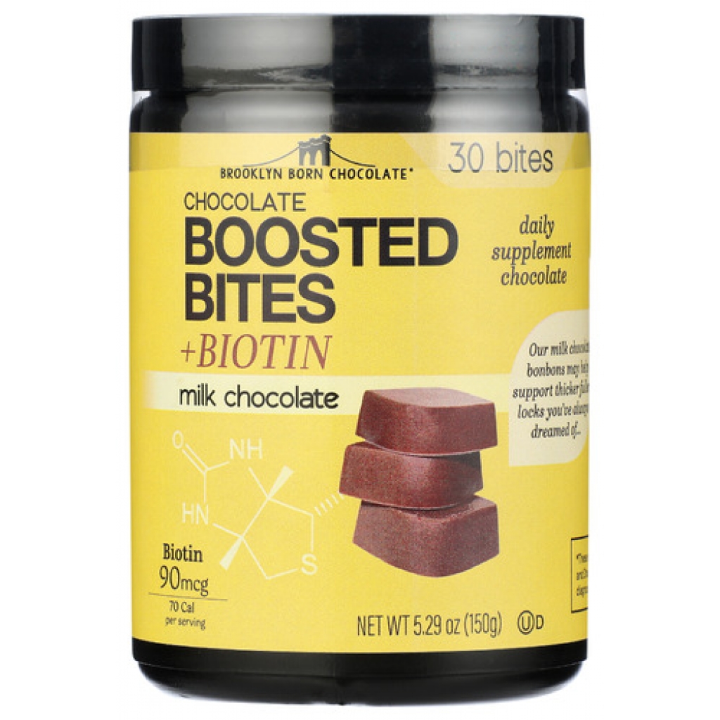 Biotin Infused Milk Chocolate Bites, 5.29 Oz