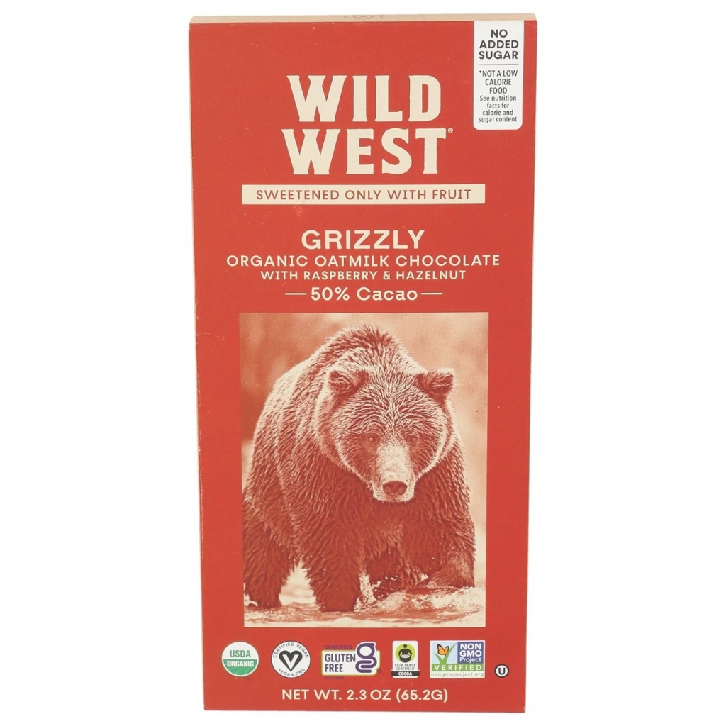 Grizzly Chocolate Hazelnut Bar - 2.3 oz