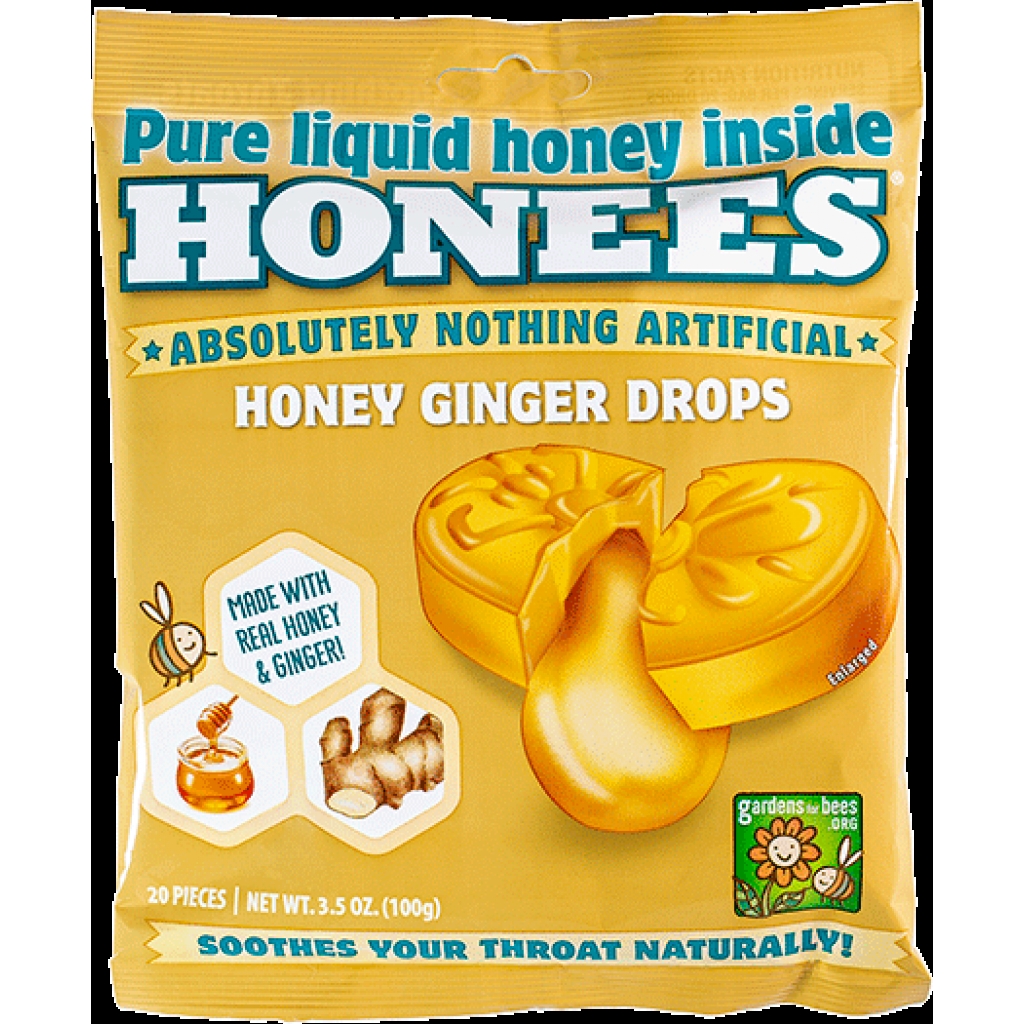 Honey Ginger Drops - 3.5 oz