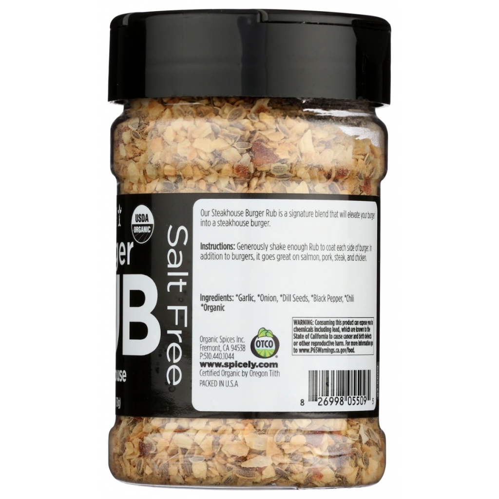 Steakhouse Burger Rub - Elevate Your Grilling Experience