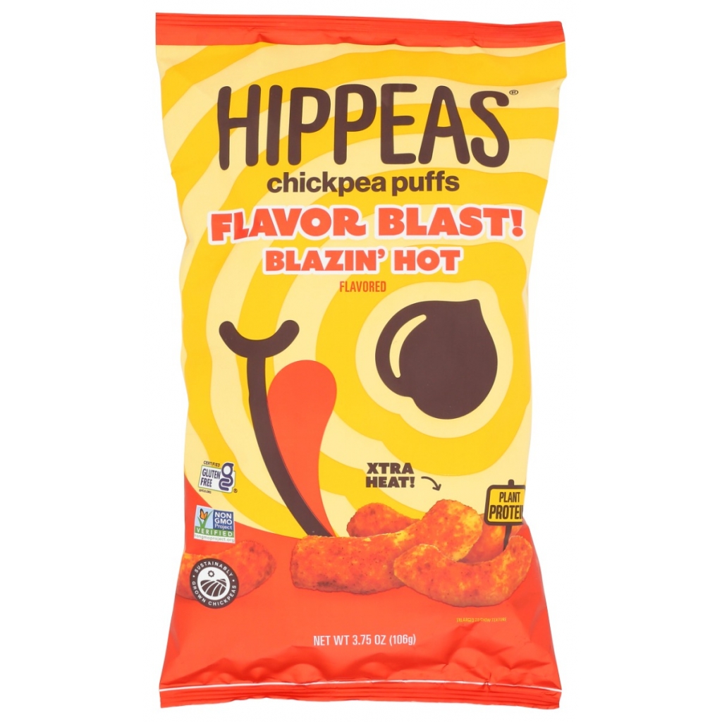 Blazin' Hot Chickpea Puffs, 3.75 oz