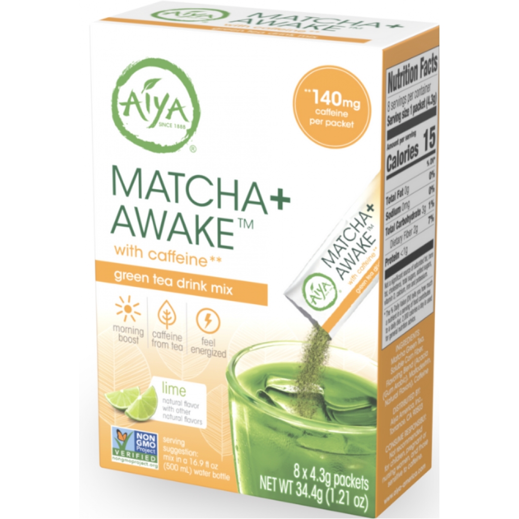 Matcha Plus Awake – 1.21 oz Energizing Beverage Mix