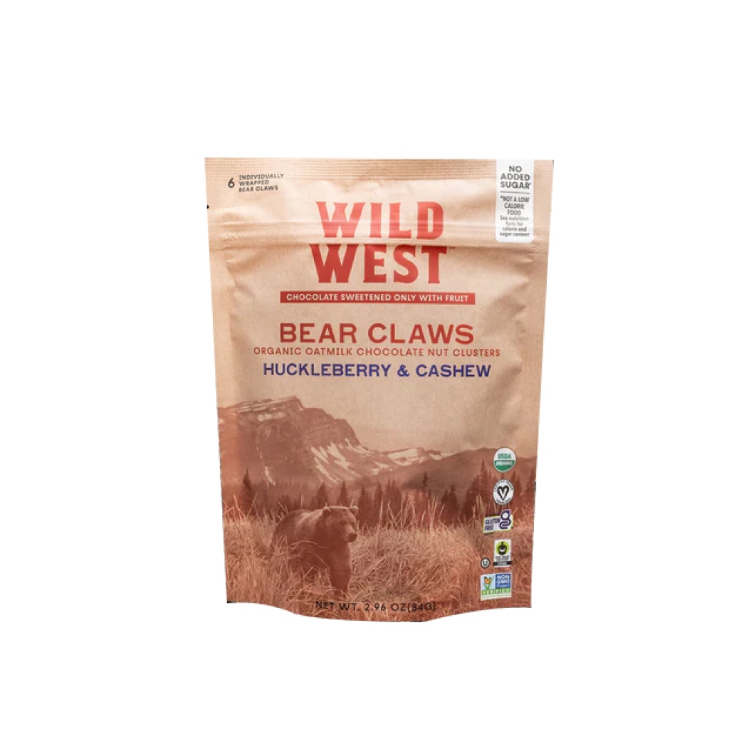 Huckleberry and Cashew Bear Claws, 2.96 oz