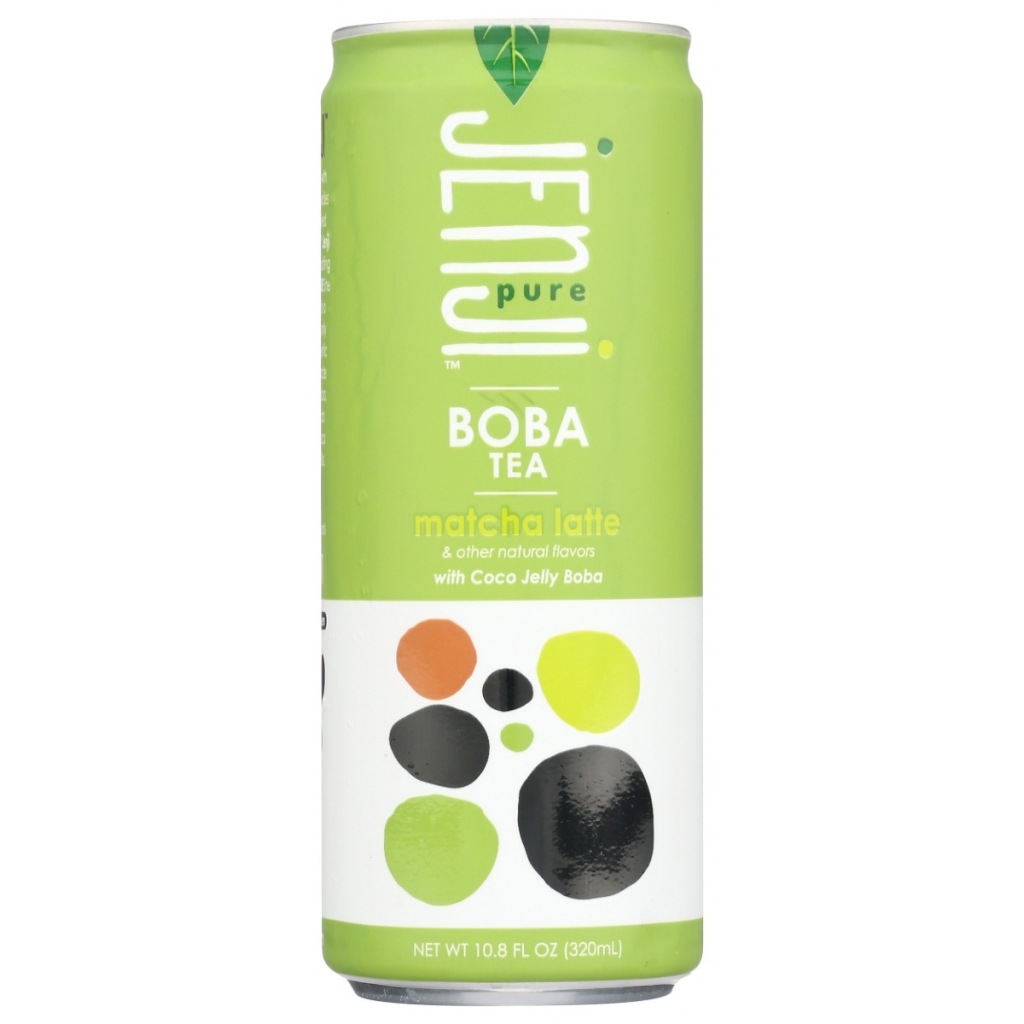 Velvety Matcha Latte Boba Tea - 10.8 fl oz