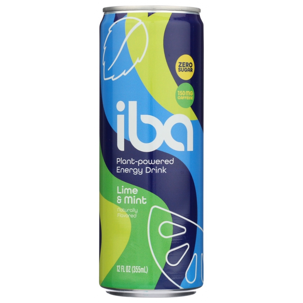 Iba Energizing Lime & Mint Drink - 12 fl oz Refreshing Beverage