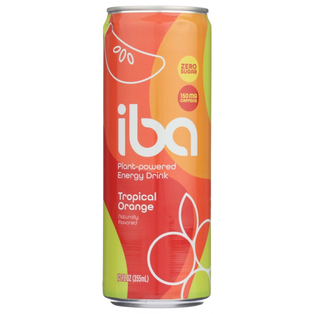 Iba Energy Drink - Tropical Orange - 12 fl oz