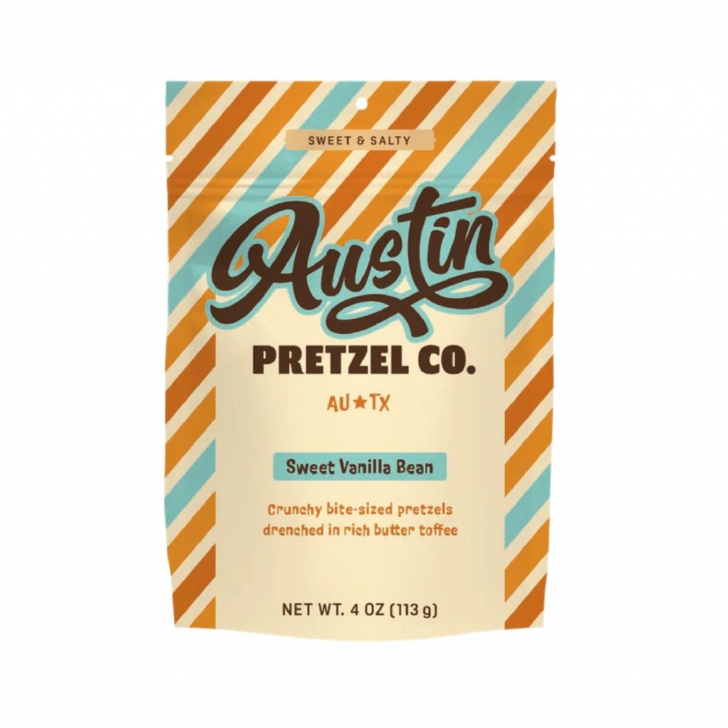 Sweet Vanilla Bean Pretzels - 4 oz