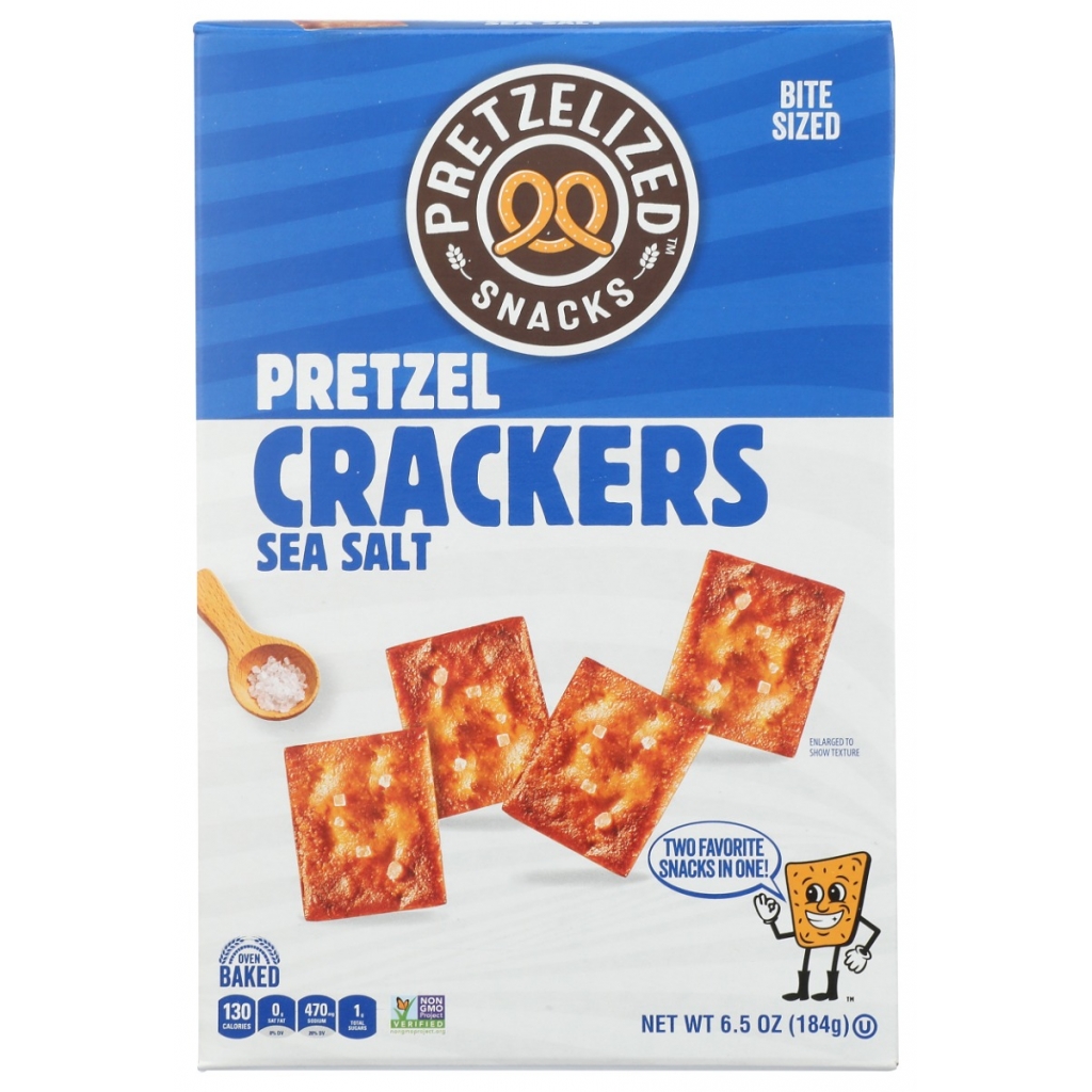 Sea Salt Pretzel Crackers - 6.5 oz