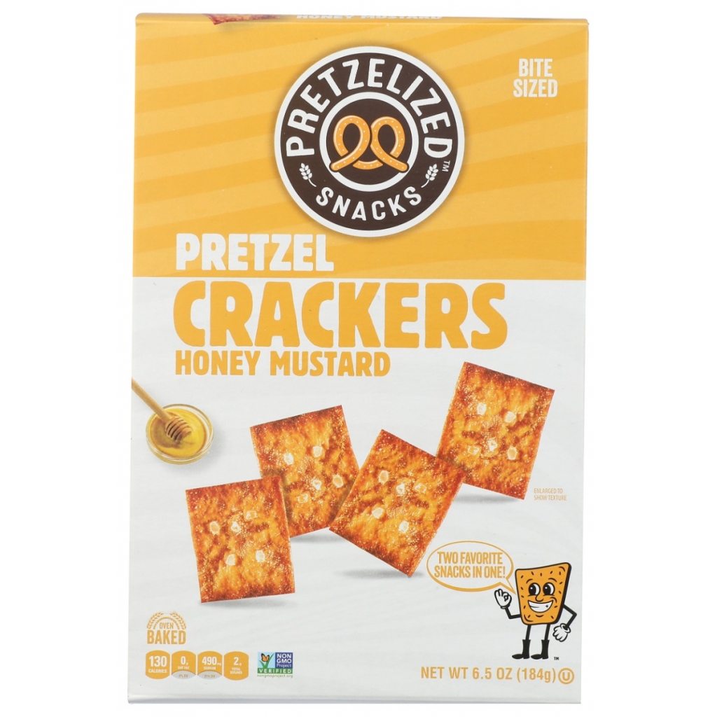 Honey Mustard Pretzel Crackers - 6.5 oz