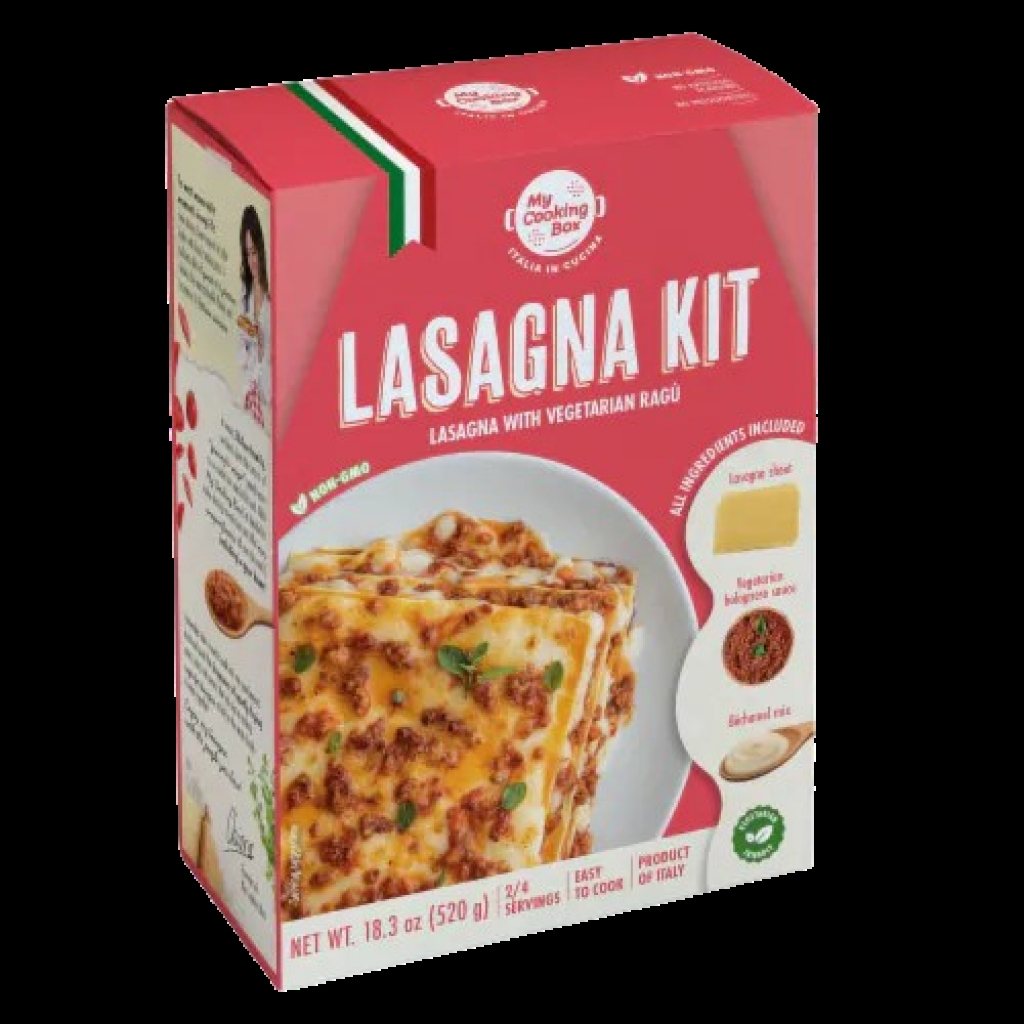 Vegetarian Ragu Lasagna Kit - Homemade Italian Comfort