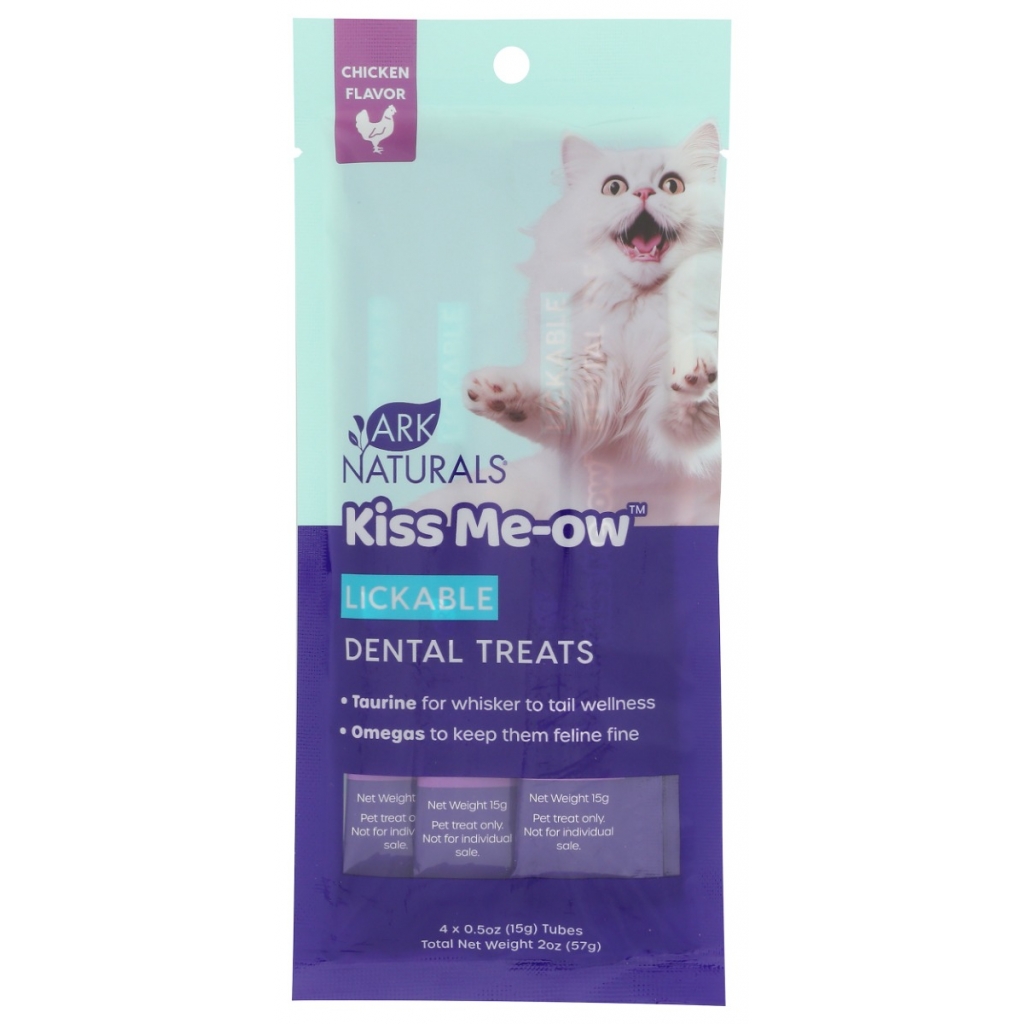 Kiss Me-Ow Chicken Dental Cat Treats - 2oz