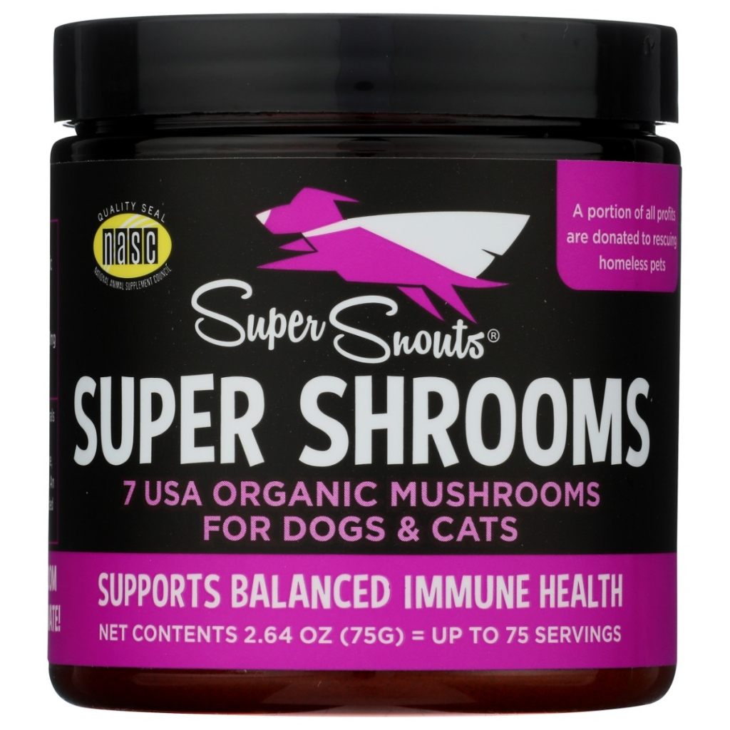 Super Shrooms Pet Supplement - 2.64 oz