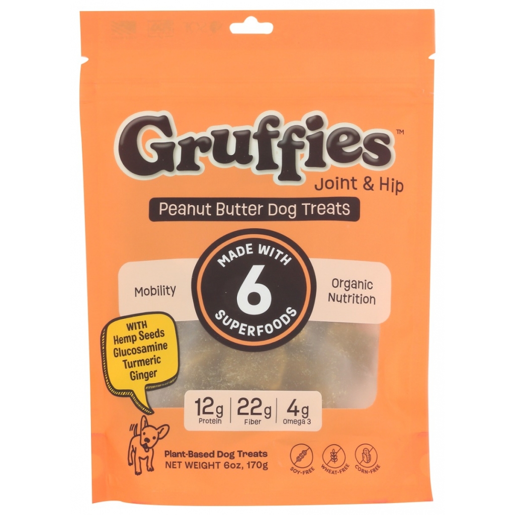 Joint and Hip Peanut Butter Dog Treat - 6 oz.