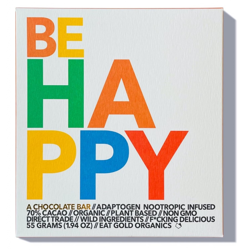 Mood-Enhancing Be Happy Chocolate Bar - 1.94 oz