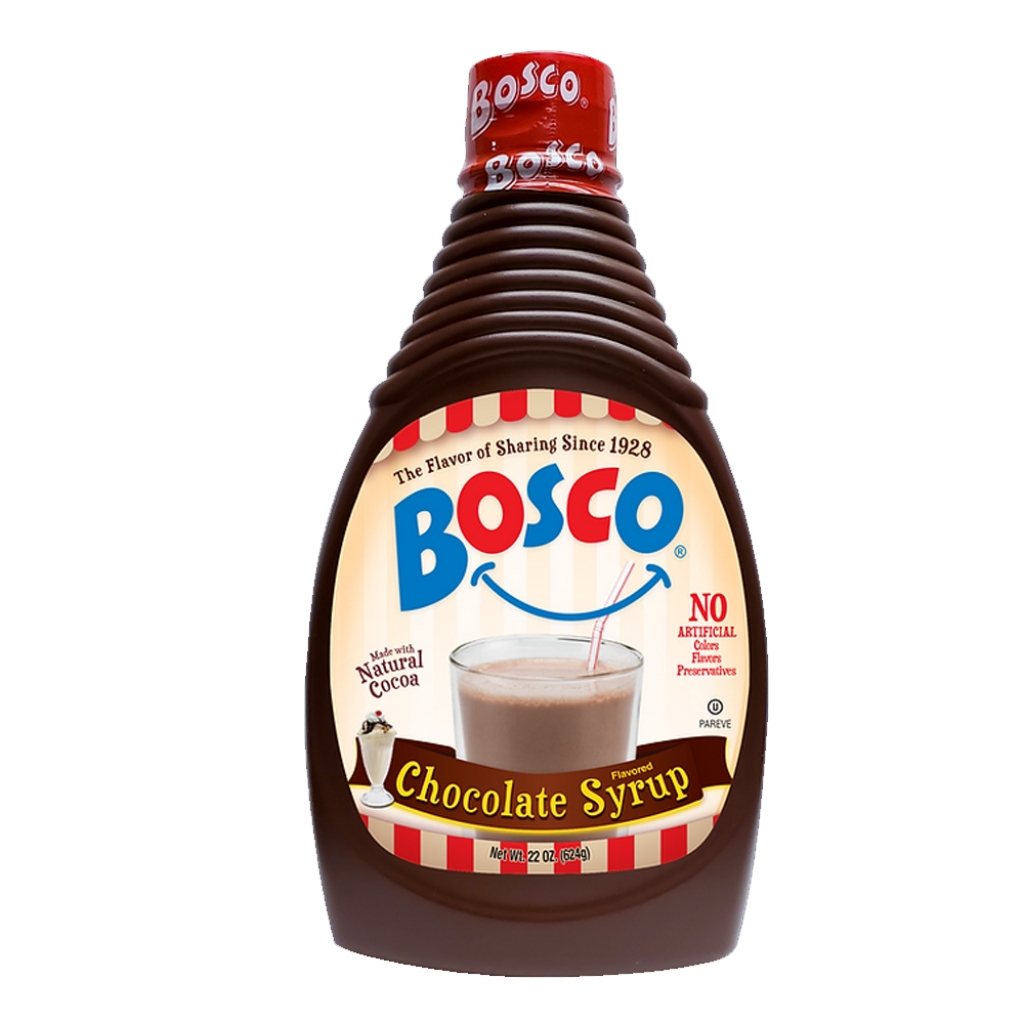 Bosco Chocolate Flavor Syrup - 22 oz