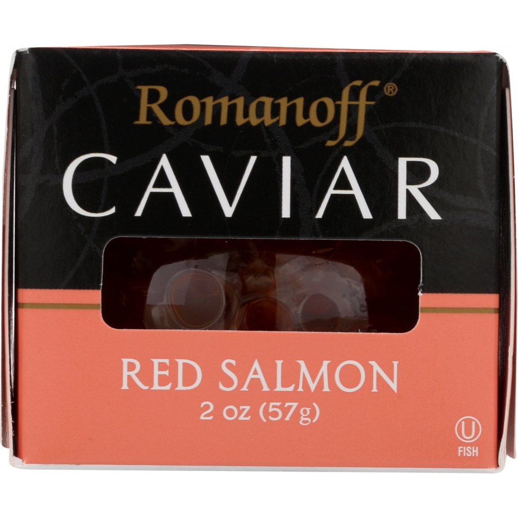 Caviar Red Salmon Select - Premium Delicacy - 2 oz