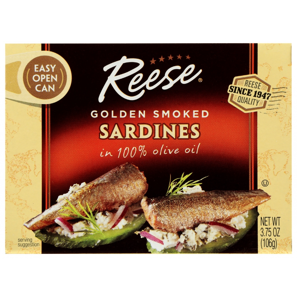 Smoked Sardines in Olive Oil - 3.75 oz