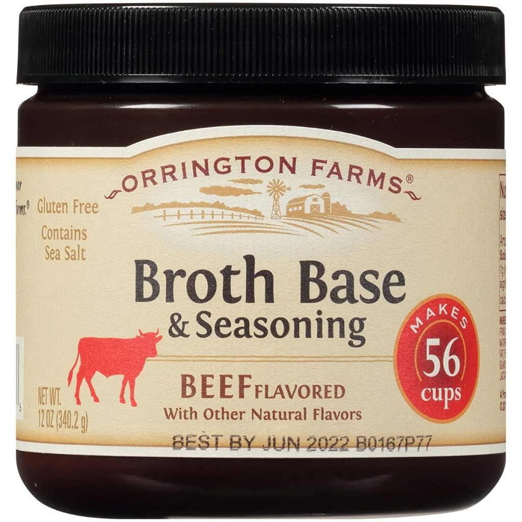 Beef Flavored Broth Base - 12 oz