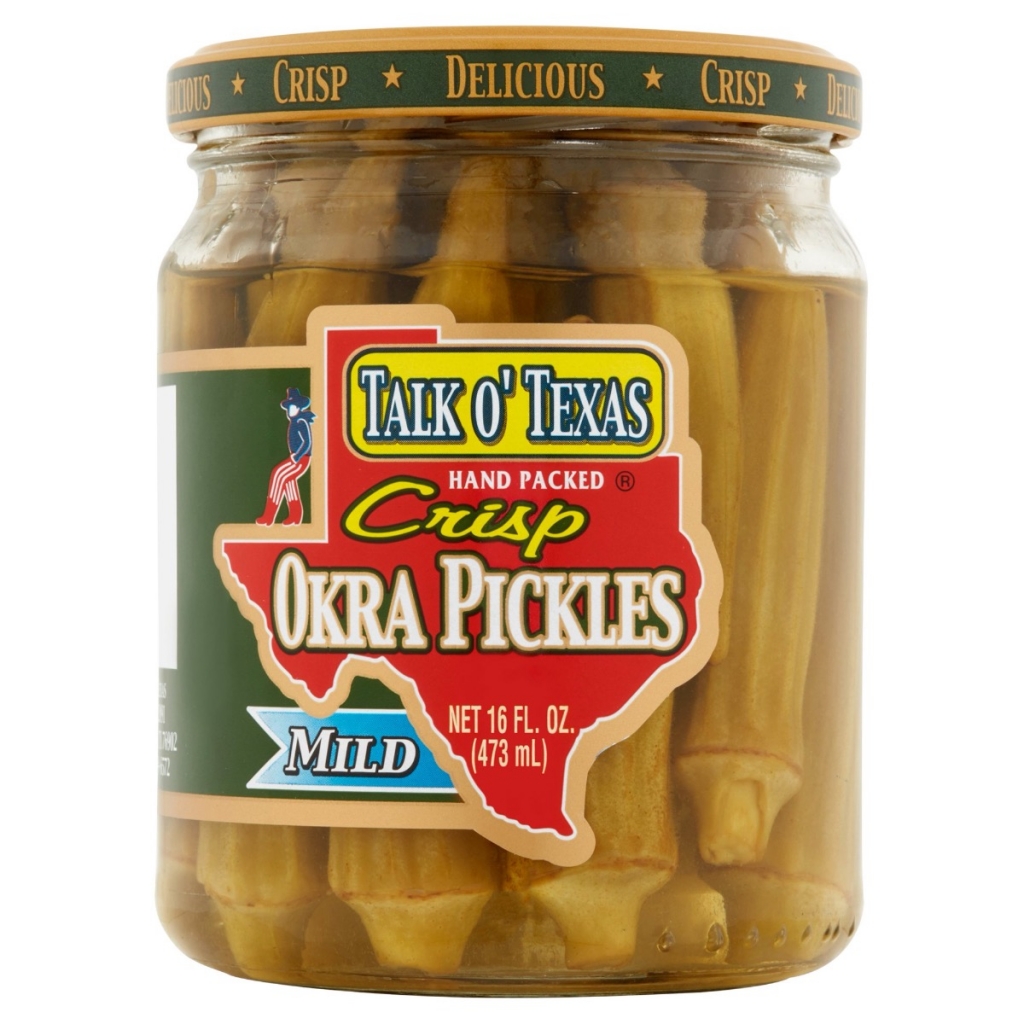 Crisp Mild Okra Pickles - 16 oz