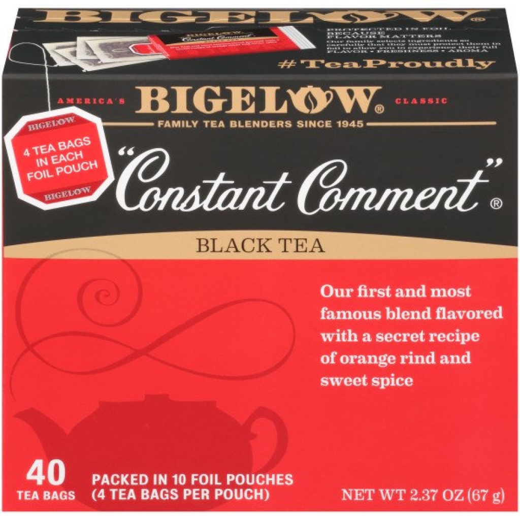 Bigelow Constant Comment Black Tea, 40 Count, 2.37 oz