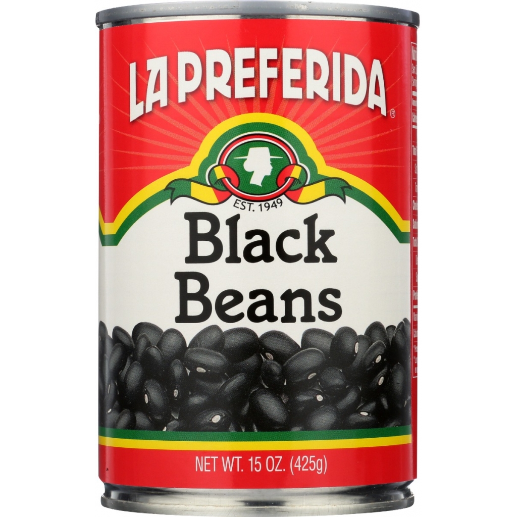 Canned Black Beans - 15 oz