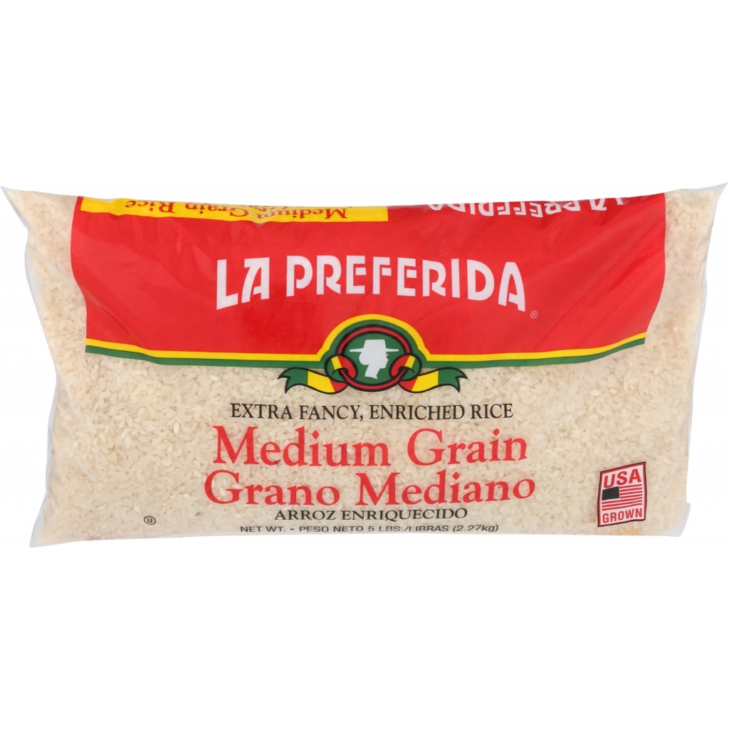 Medium Grain Rice - 5 lb