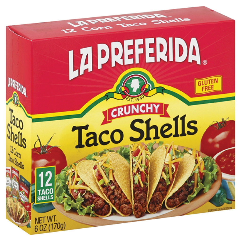 Versatile Taco Shells, 12 pc