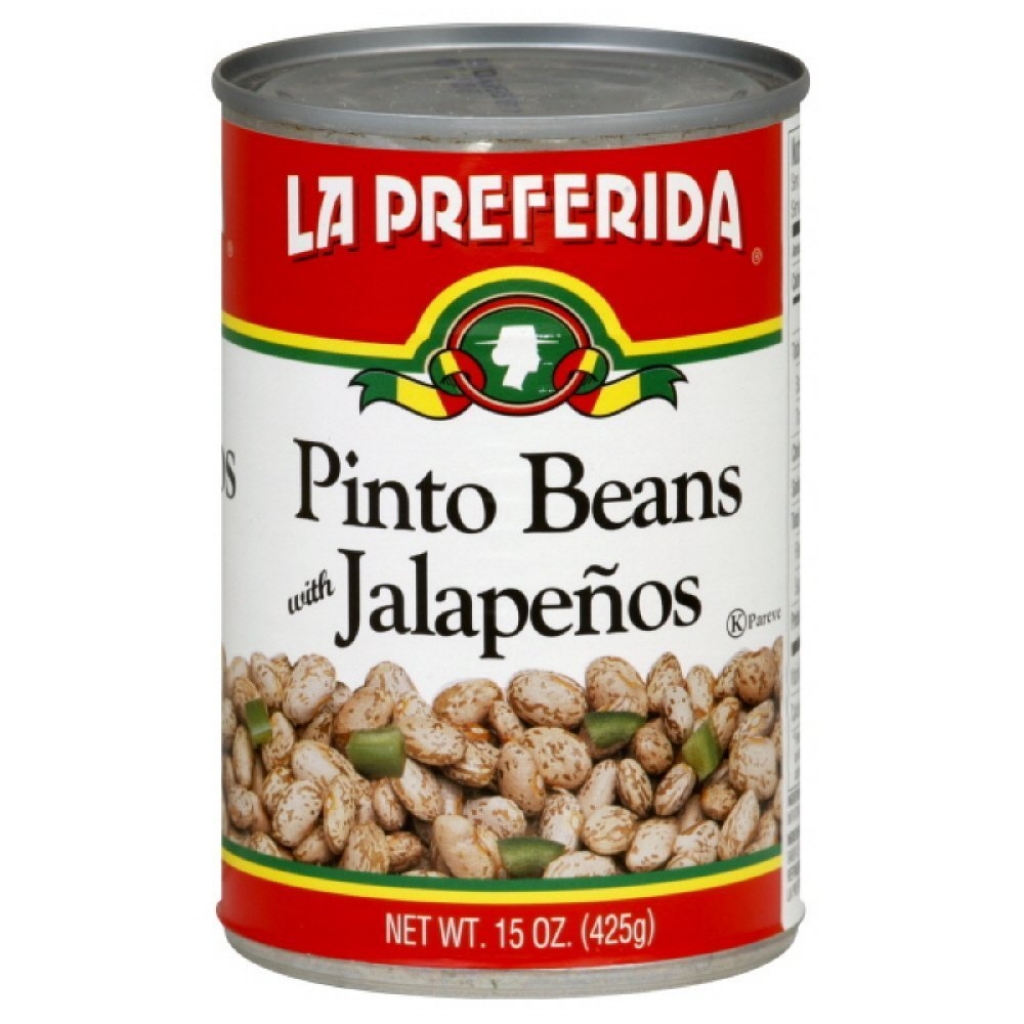 Pinto Beans with Jalapeno – 15 oz