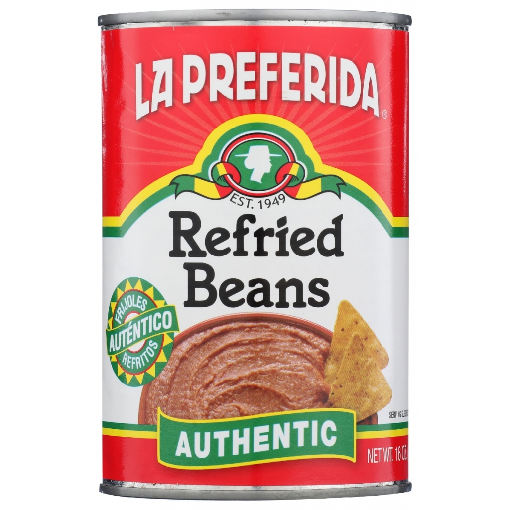 Authentic Reduced Sodium Refried Beans - 16 oz