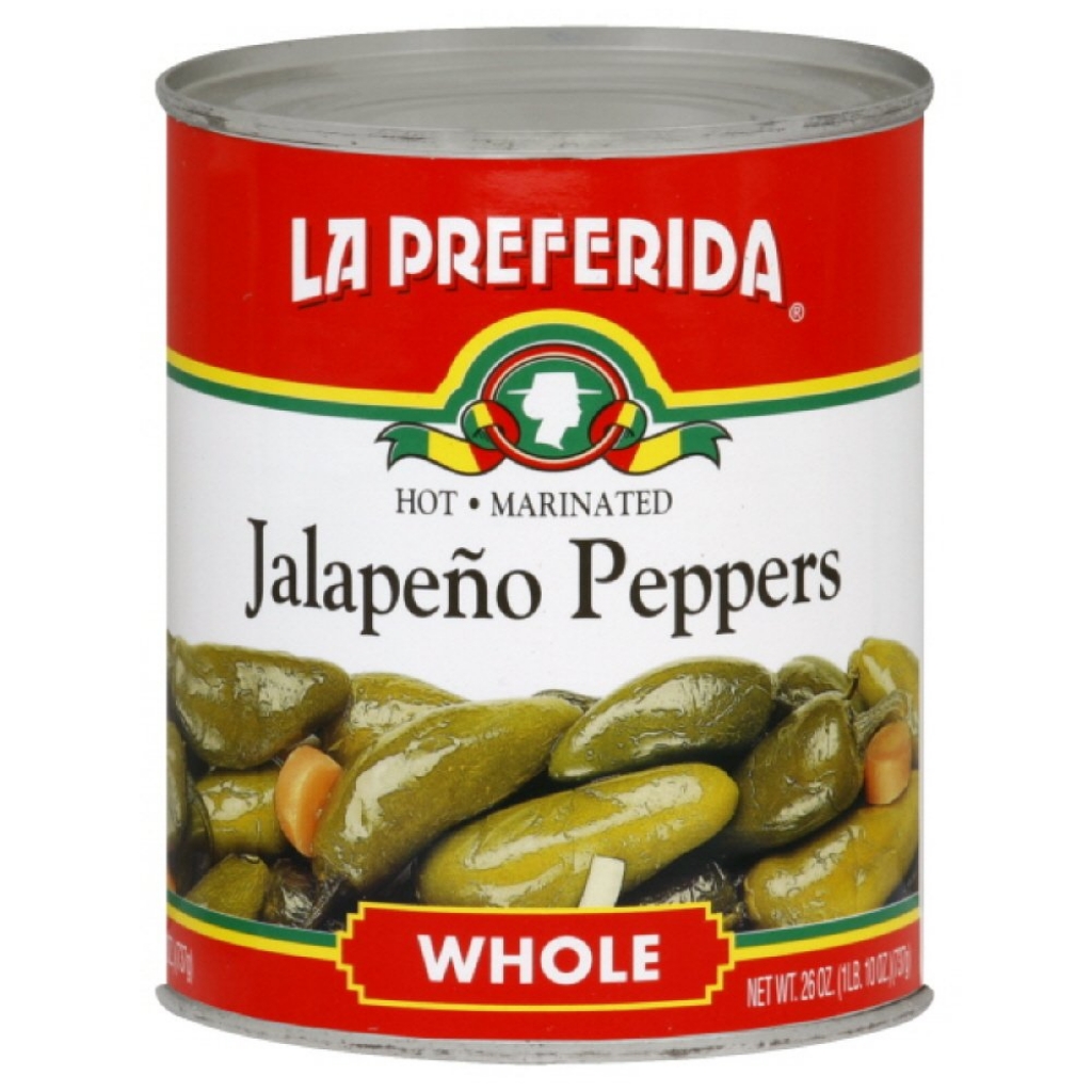 Whole Jalapeño Peppers - 26 oz