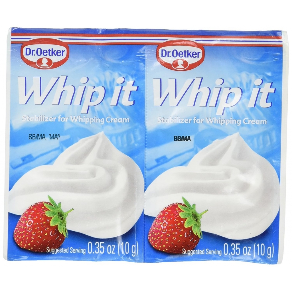 Whipping Cream Stabilizer Pack - 0.7 oz (2 Pack)