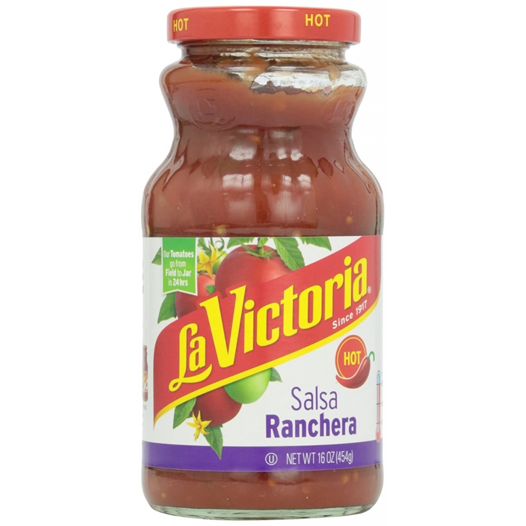 LA VICTORIA® Hot Ranchera Salsa - Fiery Flavor, 16 oz