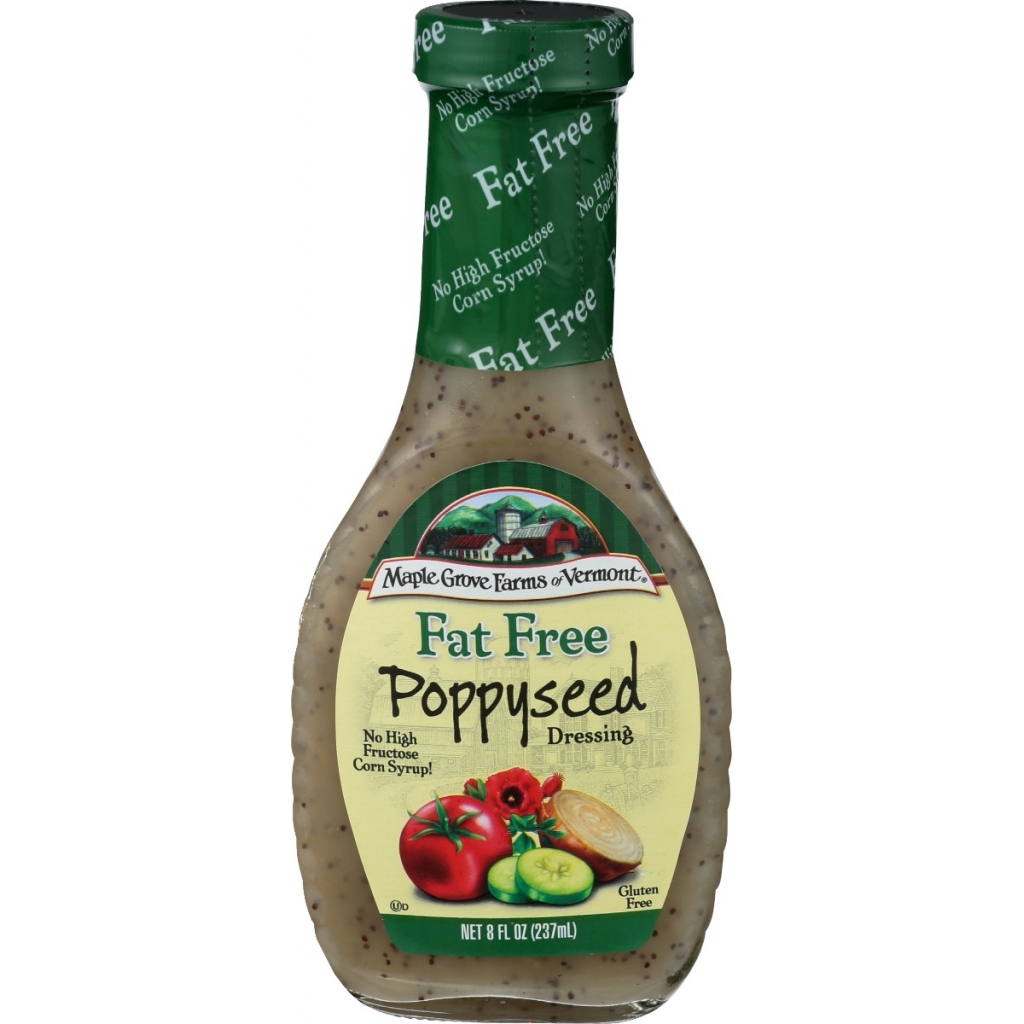 Fat Free Poppyseed Dressing, 8 oz