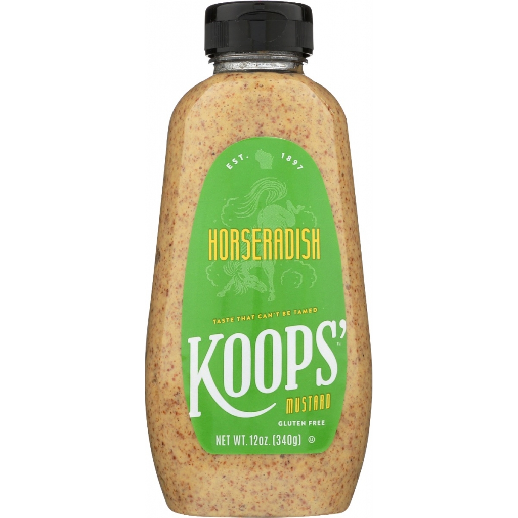 Squeeze Horseradish Mustard - 12 oz