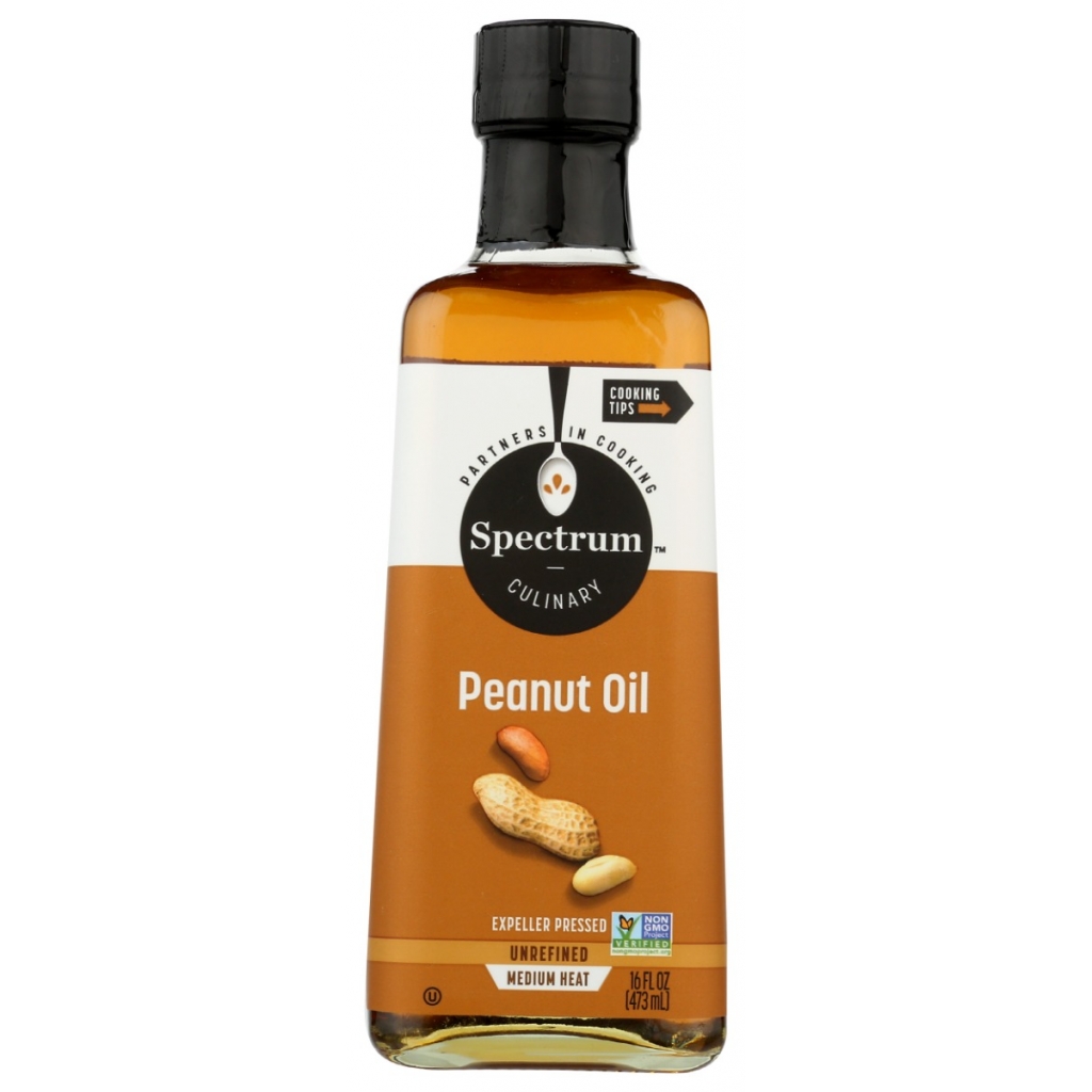 Spectrum Unrefined Peanut Oil - Premium Cooking Oil