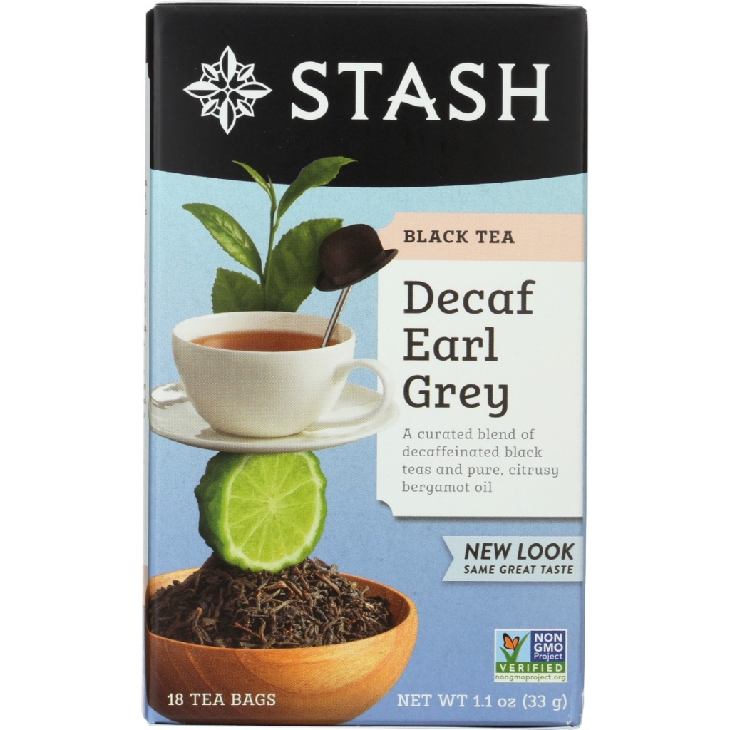 Decaf Earl Grey Tea Bags - 18 Count