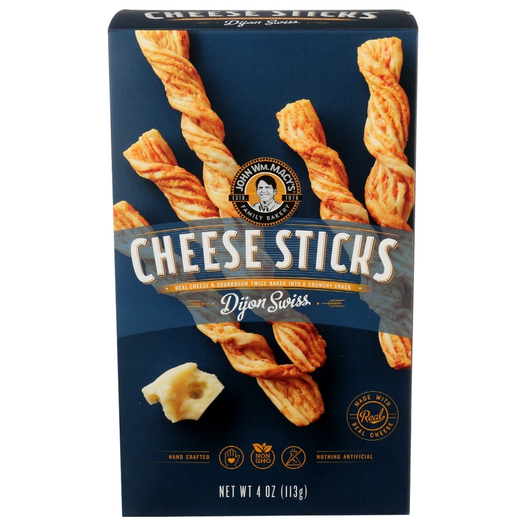 Crispy Dijon Swiss Cheesesticks - 4 oz