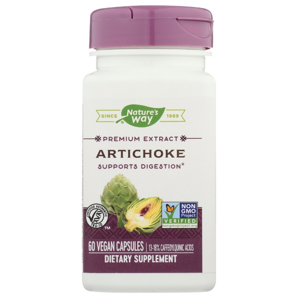 Standardized Artichoke Supplement, 60 capsules