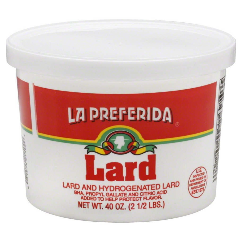 Premium Pork Lard - 2.5 LB