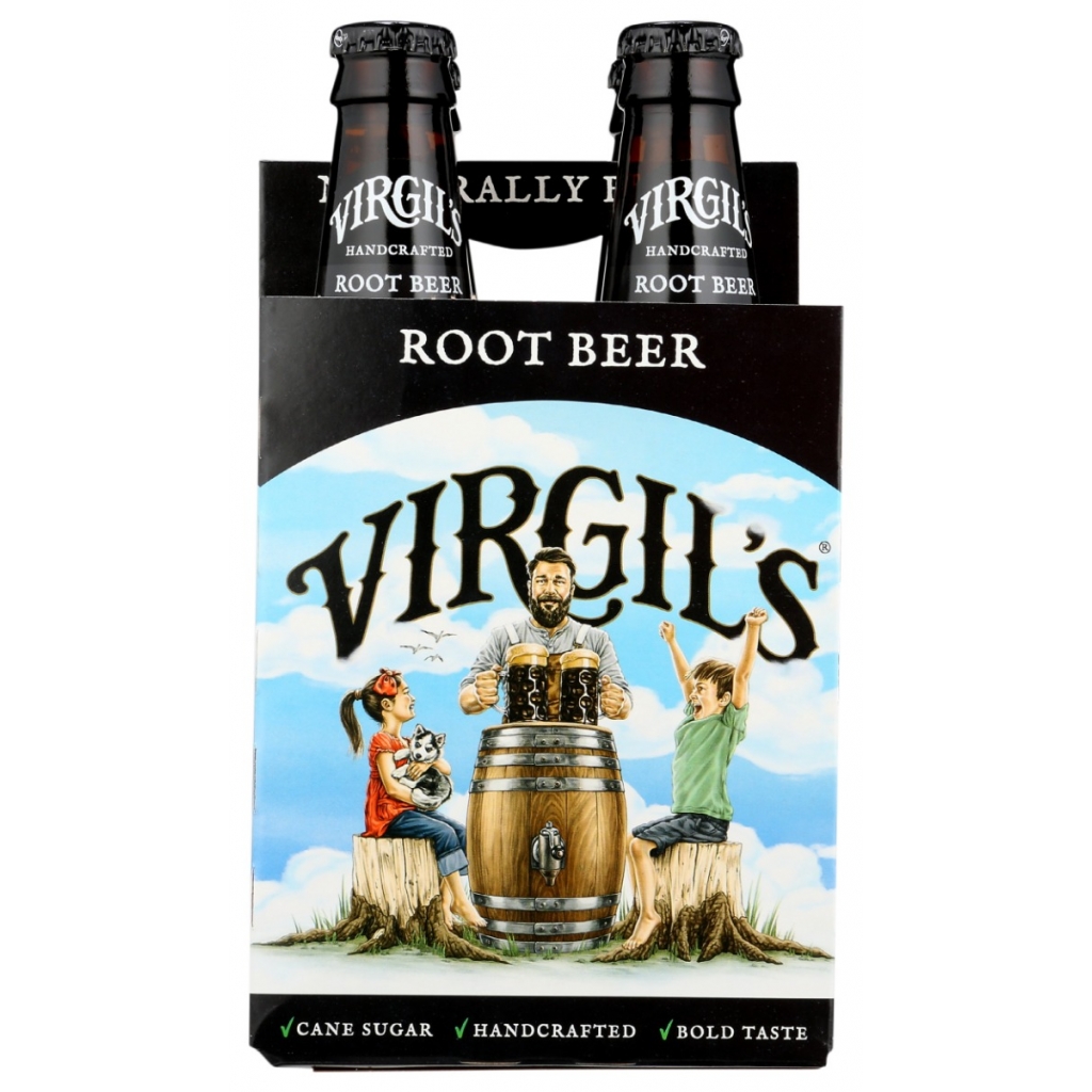 Handcrafted Root Beer - 4 Pack of 12 fl oz