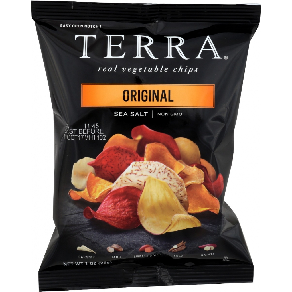 TERRA Original Sea Salt Chips, 1 oz - Unique Snack Experience