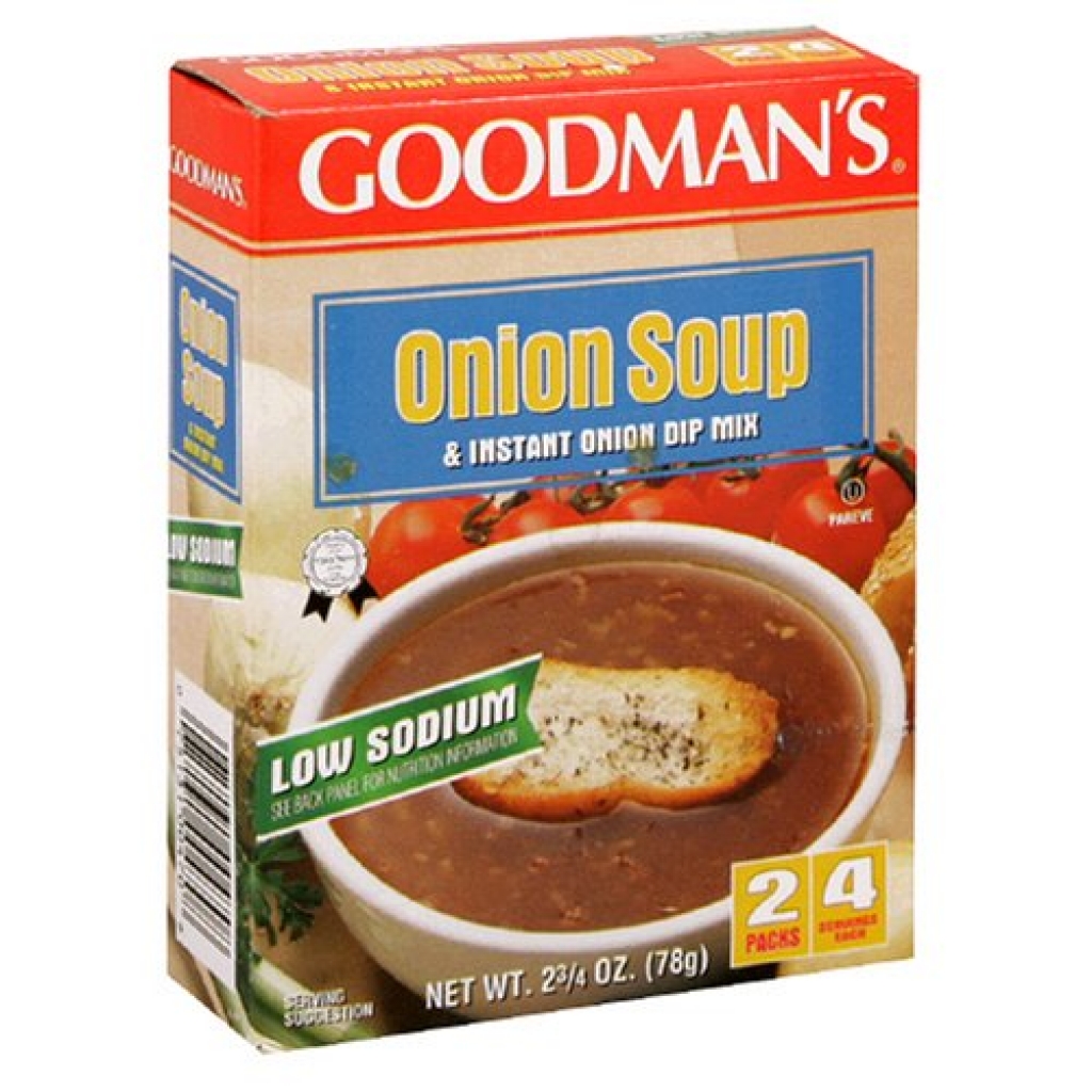 Low Sodium Onion Soup & Dip Mix, 2.75 oz