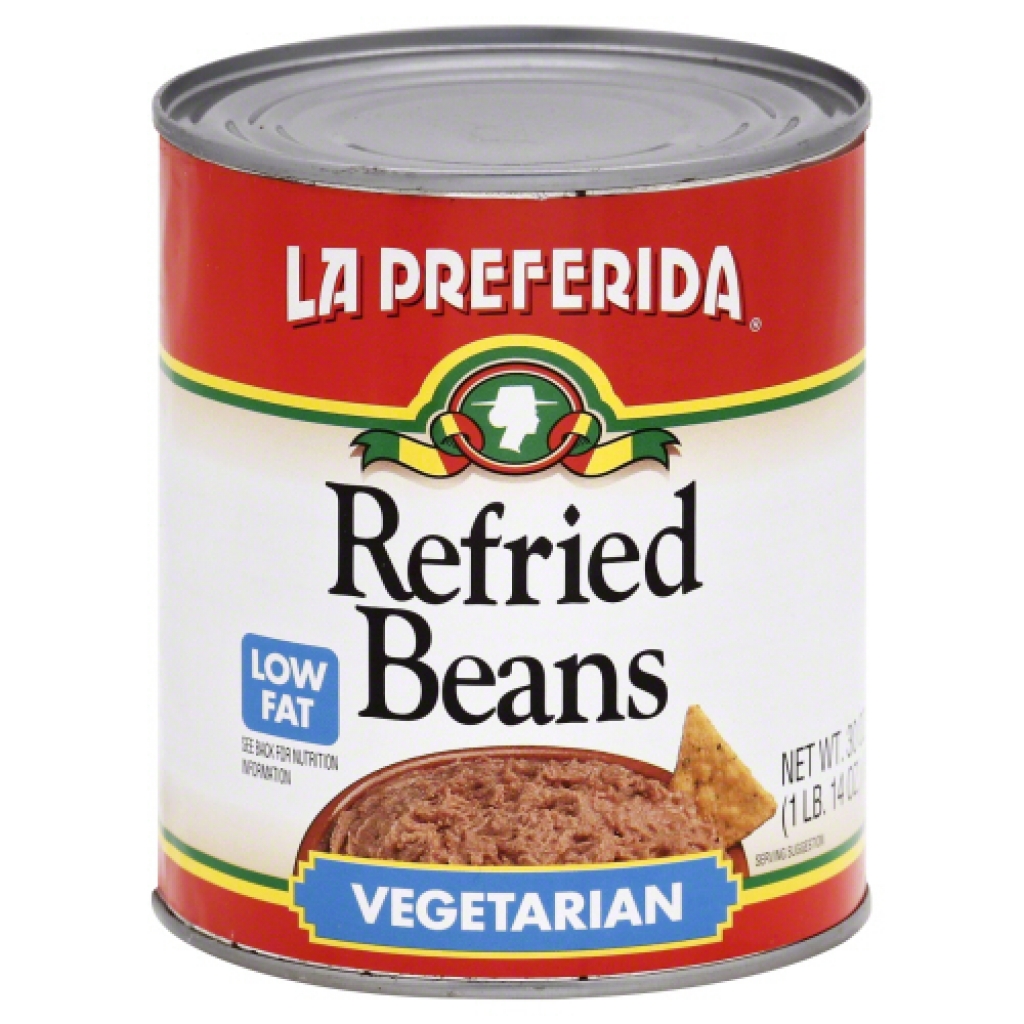 Low Fat Vegetarian Refried Beans - 30 oz