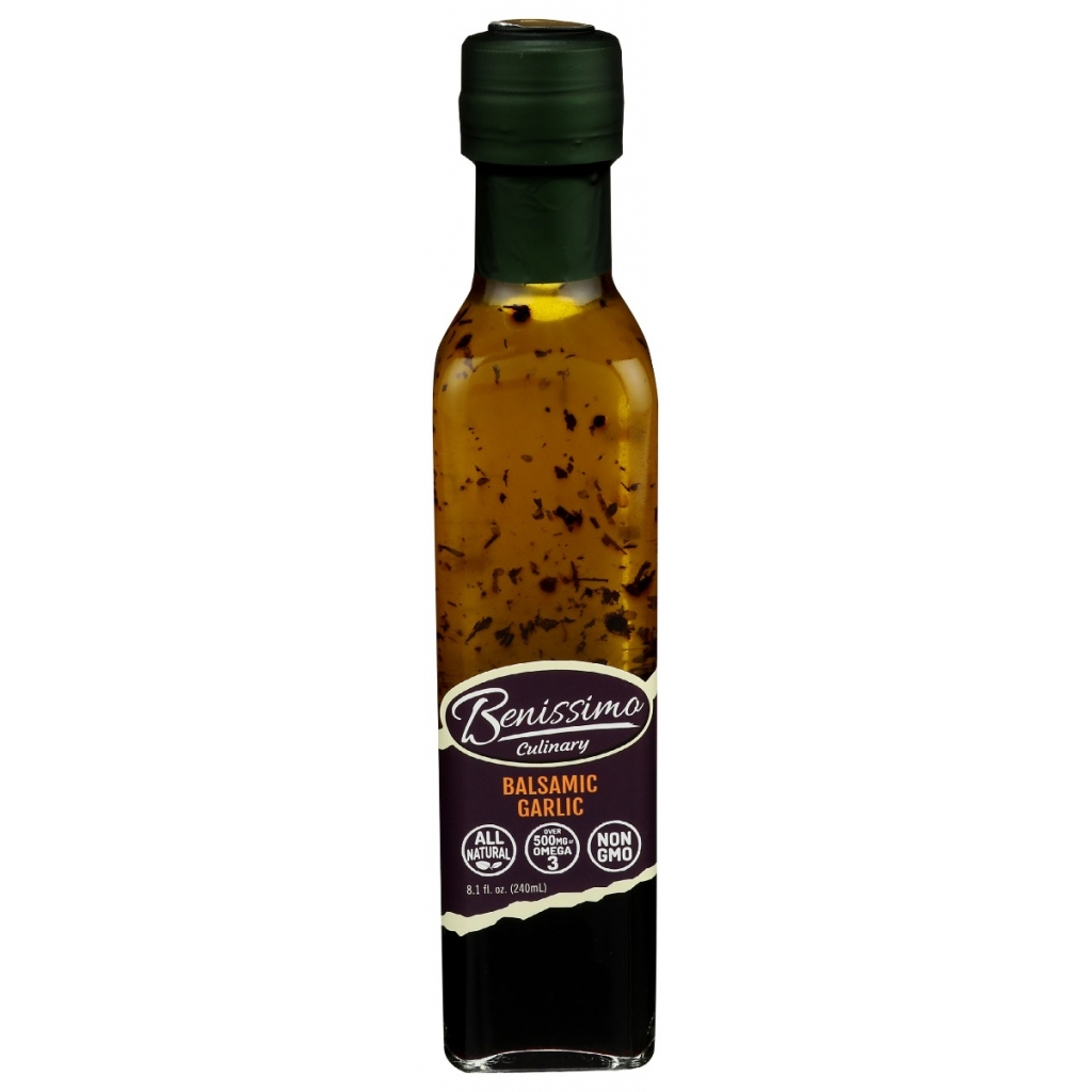 Balsamic Garlic Oil - Flavorful Dressing and Marinade