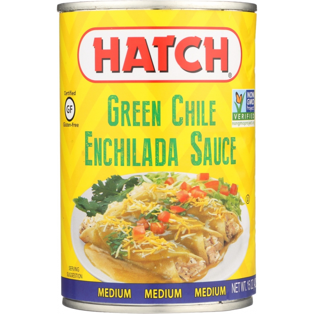 Medium Green Enchilada Sauce, 15 oz