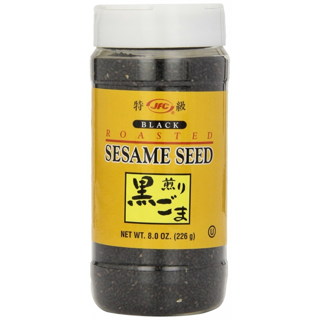 Roasted Black Sesame Seeds, 8 oz