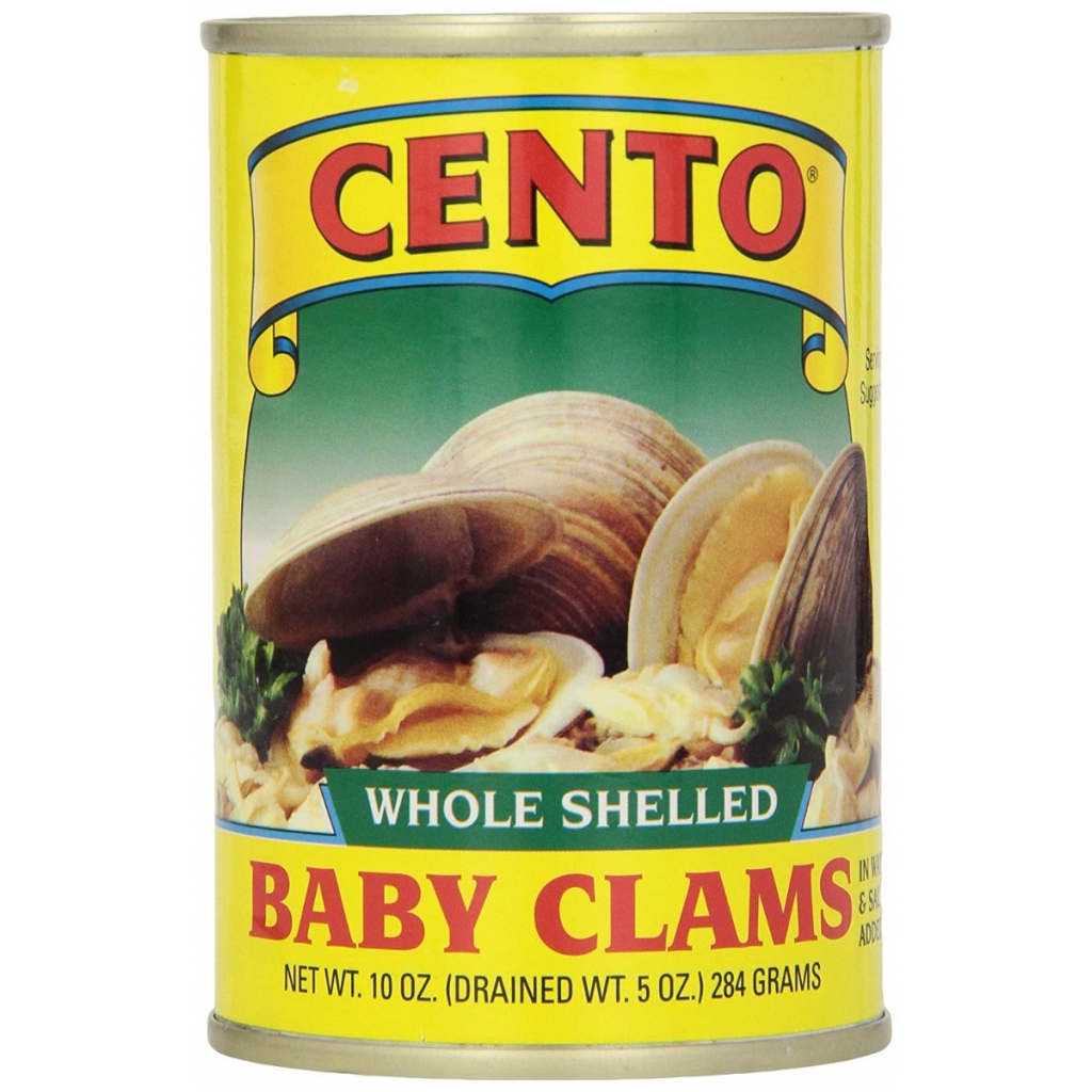 Whole Shelled Baby Clams - 10 oz