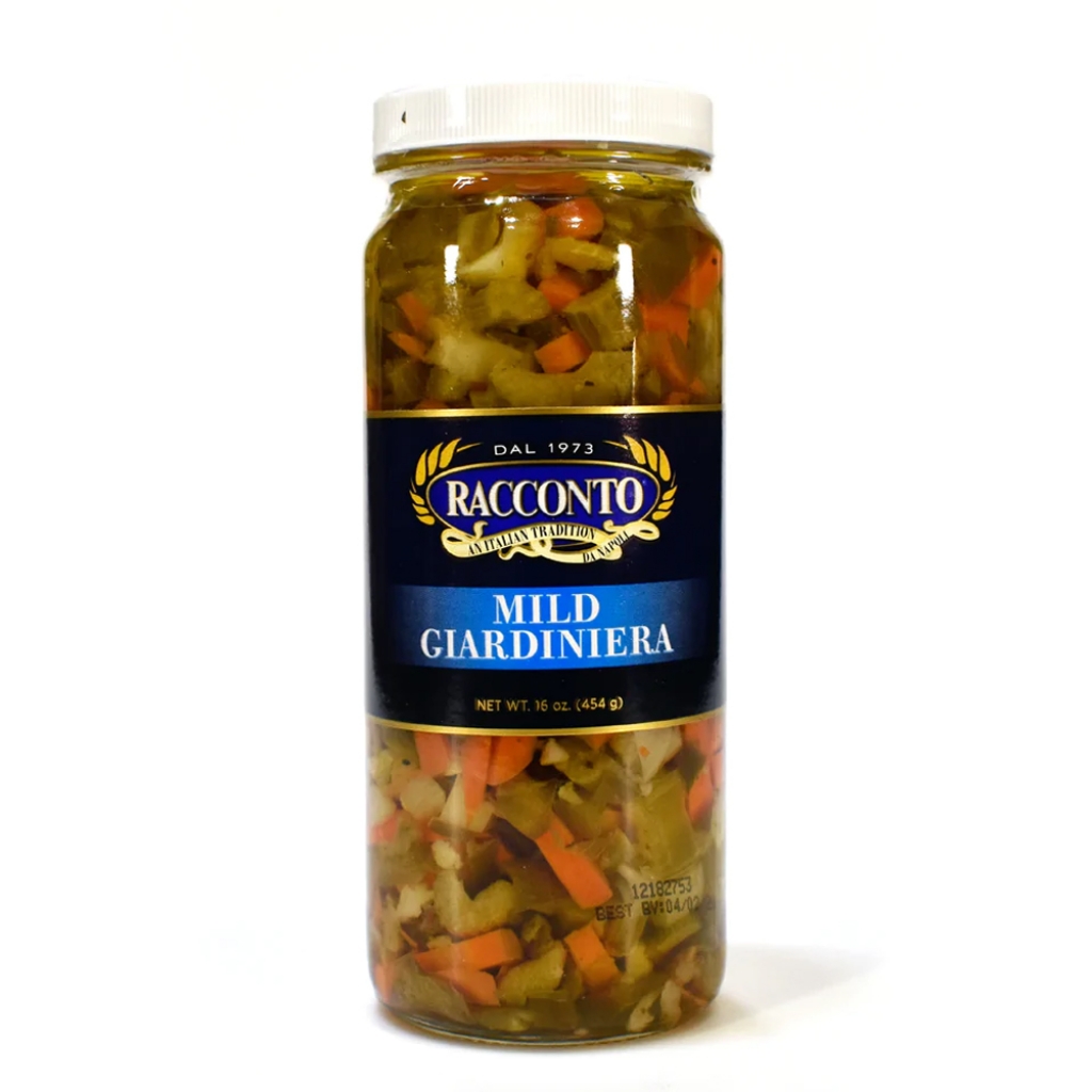 Mild Giardiniera - Authentic Italian Pickled Vegetables - 16 oz.