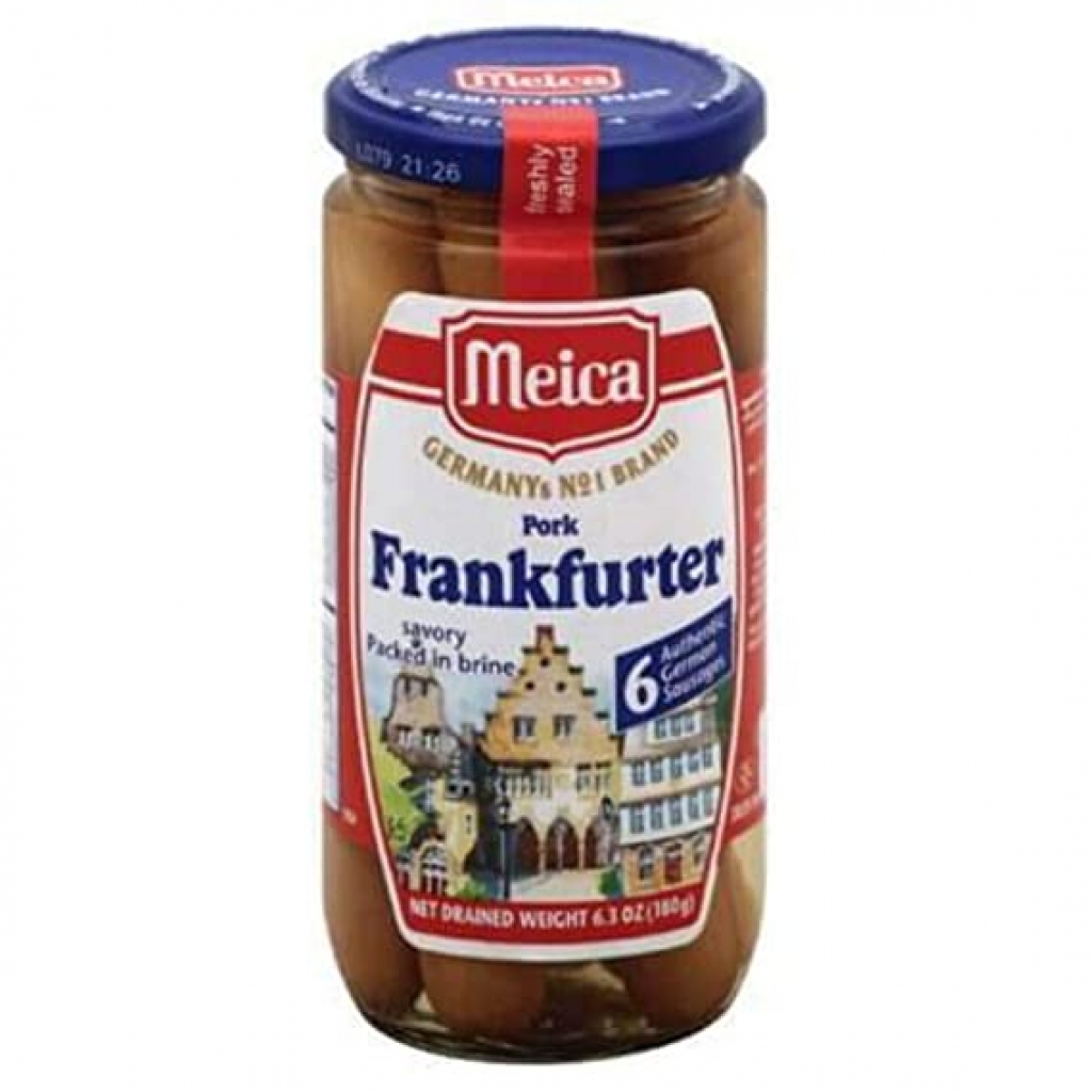 Authentic Meica Pork Frankfurter, 6.3 oz